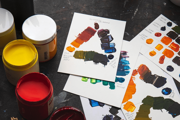 Study Colour Mixing Techniques.