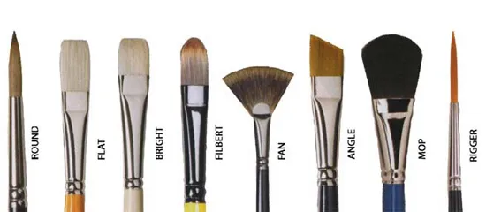 Acrylic Painting Tips Brushes