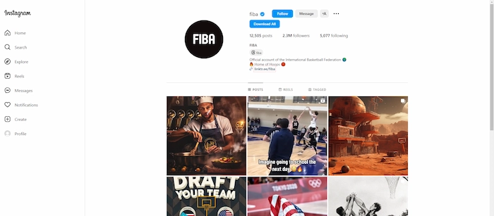 Fibahub Instagram