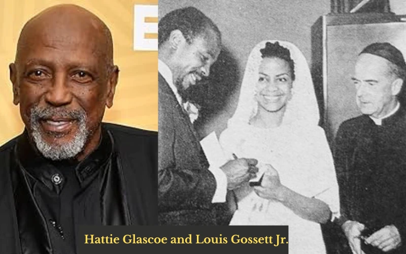 Hattie Glascoe and Louis Gossett Jr.